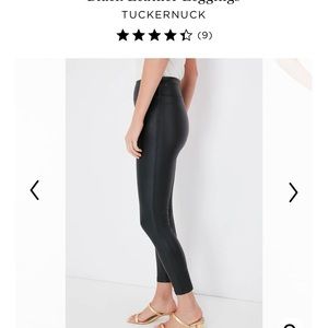 Tuckernuck Black Leather Leggings